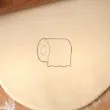 foremka poop papier toaletowy 81x68 mm brazowa