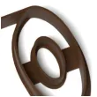 foremka poop papier toaletowy 81x68 mm brazowa