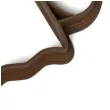 foremka poop papier toaletowy 81x68 mm brazowa
