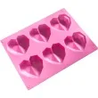 foremka silikonowa wytlaczane serca gadgetmaster 17x22 cm