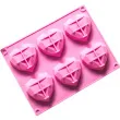 foremka silikonowa wytlaczane serca gadgetmaster 17x22 cm