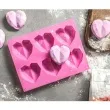 foremka silikonowa wytlaczane serca gadgetmaster 17x22 cm