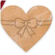 foremka walentynki serce z prezentowa wstazka 92 x 82 mm czerwony