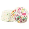 foremki na muffinki baby shower girl mix decora 36 szt