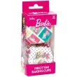 foremki na muffinki barbie na kolorowo mix decora 36 szt