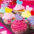 foremki na muffinki barbie na kolorowo mix decora 36 szt