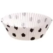 foremki na muffinki czarne kropki bialy demmler 60 szt