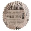 foremki na muffinki gazeta dekora 25 szt