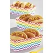 foremki na slodycze snack trays chevron rainbow 24 szt