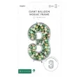 forma na balony cyfra 3 srebrny partydeco 53 dgt