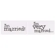fotogadzet karteczki im married im very married 2 szt