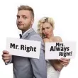 fotogadzet karteczki mr right mra always right 2 szt