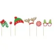 fotogadzet patyczki boze narodzenie renifer i jemiola 6 szt