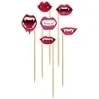 fotogadzet patyczki halloween krwawe usta 6 szt