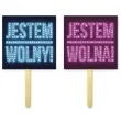 fotogadzet patyczki jestem wolny jestem wolna 2 szt