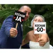 fotogadzet patyczki kocham go kocham ja 2 szt