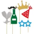 fotogadzet patyczki szampanski nowy rok mix 6 szt