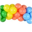 girlanda balonowa kolorowa tecza mix partydeco 60 szt