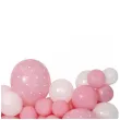girlanda balonowa pastelowy roz gemar 65 szt