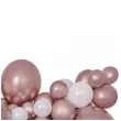 girlanda balonowa rose gold gemar 65 szt
