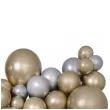 girlanda balonowa zloto i srebro gemar 65 szt