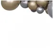 girlanda balonowa zloto i srebro gemar 65 szt