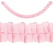 girlanda bibulowa classic rozowa jasna partydeco 3m