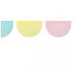 girlanda bibulowa polokregi partydeco 3 m