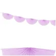 girlanda bibulowa rozety lawendowa partydeco 300 cm