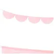 girlanda bibulowe fredzle rozowy jasny partydeco 3m