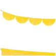 girlanda bibulowe fredzle zolta partydeco 3m