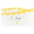 girlanda bibulowe fredzle zolta partydeco 3m