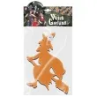 girlanda czarownice na miotlach czarno pomaranczowa widmann 300 cm