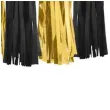 girlanda fredzle zloto czarne partydeco 150 cm