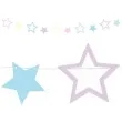 girlanda gwiazdki unicorn partydeco 140 cm
