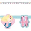 girlanda happy birthday be a mermaid syrenka amscan 180 cm