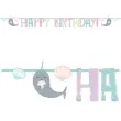 girlanda happy birthday narwhal amscan 200 cm