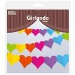 girlanda kolorowe serduszka 360 cm 1 szt