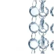 girlanda krysztalowa bezbarwny 18 mm 100 cm