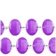 girlanda krysztalowa fiolet 100 cm 1szt