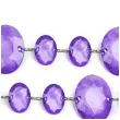 girlanda krysztalowa fiolet 100 cm 1szt