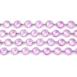 girlanda krysztalowa liliowa 18 mm 100 cm