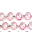 girlanda krysztalowa rozowa jasna 18 mm 100 cm
