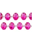 girlanda krysztalowa rozowy 1m 1szt