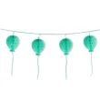 girlanda kule honeycomb turkusowe 180 cm amscan
