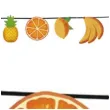 girlanda papierowa owoce tropikalne mix guirca 300 cm