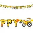girlanda papierowa plac budowy happy birthday godan 220 cm