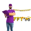 girlanda papierowa plac budowy happy birthday godan 220 cm