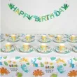 girlanda papierowa wesole dinozaury happy birthday jix 190 cm