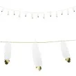 girlanda piora biala partydeco 160 cm